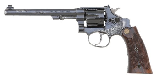 Important Smith & Wesson 22/32 Bekeart Heavy Frame Target Revolver, The First Example Made & Shipped to Phil Bekeart