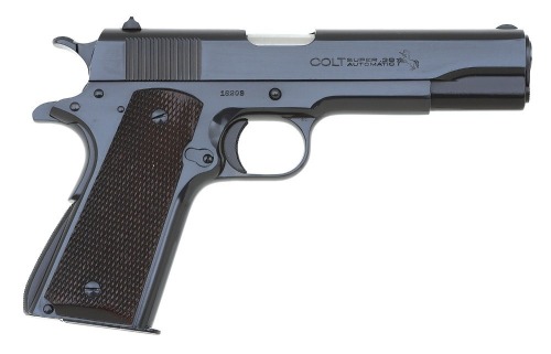Pre-War Colt Super 38 Semi-Auto Pistol