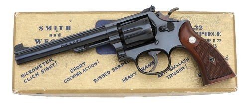 Scarce & Desirable Smith & Wesson Model 16 Double Action Revolver