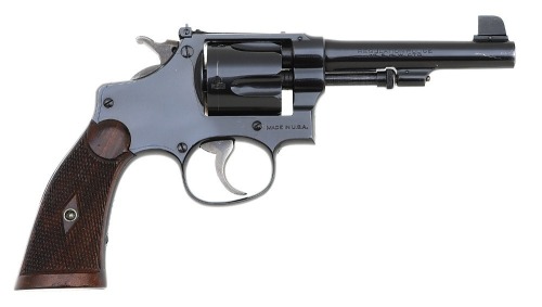 Rare Smith & Wesson 38 Regulation Police Target Model Hand Ejector Revolver
