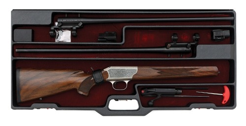 Blaser R93 Prestige Straight Pull Bolt Action Rifle Two Barrel Set