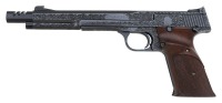 Lovely Factory Engraved Smith & Wesson Model 41 Semi-Auto Pistol - 2