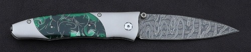 William Henry Gentac Green Hornet Pocketknife