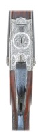 German Scalloped Boxlock Double Ejector Rifle Made For H. Mahillon of Brussels, Cased with Extra Custom Barrels - 3