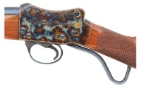 Custom W.W. Greener Martini Falling Block Shotgun & Rifle Two-Barrel Set by Ed Lander - 2