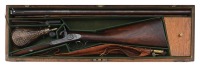 Cased Joseph Manton Percussion Double Fowler