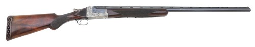 Scarce & Early A.H. Fox J Grade Single Barrel Trap Shotgun