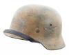 German M35 Luftwaffe Stahlhelm with Desert Camouflage Spray - 2