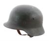 German M40 Field Camo Stahlhelm with SS Runes - 2