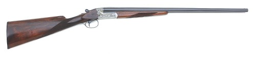 Handsome Merkel Model 147E Scalloped Boxlock Double Ejectorgun