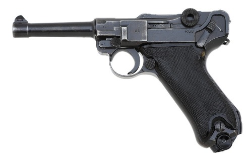 German P.08 Luger byf-coded Pistol by Mauser