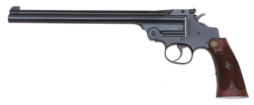 Excellent Smith & Wesson Third Model Perfected Single Shot Pistol
