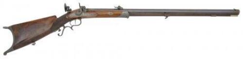 Ornate German Percussion Halfstock Schuetzen Rifle by C&ouml;ster