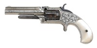 Engraved Smith & Wesson No. 1 1/2 Second Issue Revolver