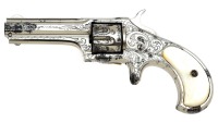 Factory Engraved Remington-Smoot New Model No. 2 Single Action Revolver