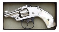 Smith & Wesson Third Model 32 Safety Hammerless Bicycle Revolver with Box