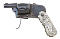 Fine Unmarked European &ldquo;Le Novo&rdquo; Style Folding Revolver