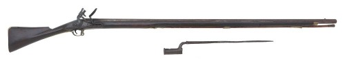 Yankee-Stocked Flintlock Militia Musket