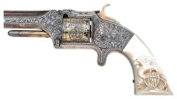 Very Fine & Important Engraved & Cased Smith & Wesson No. 2 Revolver Presented to Major General Joseph Hooker by the U.S. Sanitary Commission - 3
