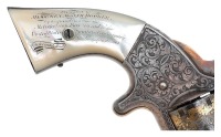 Very Fine & Important Engraved & Cased Smith & Wesson No. 2 Revolver Presented to Major General Joseph Hooker by the U.S. Sanitary Commission - 4