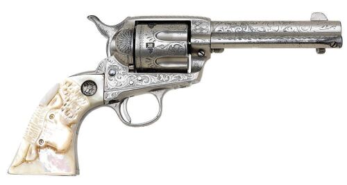 Nice Documented New Mexico Shipped & Factory Engraved Colt Frontier Six Shooter Revolver