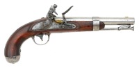 U.S. Model 1836 Flintlock Pistol by A. Waters