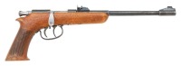 Friedrich Langenhan Model 1937 Bolt Action Single Shot Target Pistol