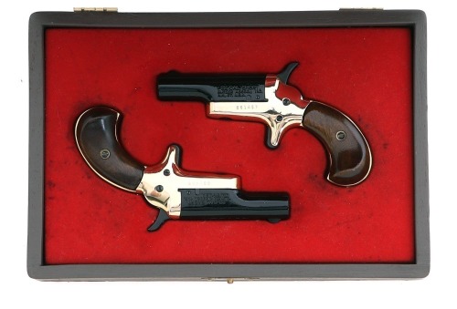 Cased Set of Butler Assoc. Inc. Single Shot Derringers