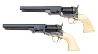 Pair of Armi San Marco Model 1851 Navy Wild Bill Hickok Percussion Revolvers - 2