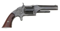 Engraved Smith & Wesson No. 1 1/2 First Issue Revolver
