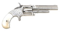 Engraved Smith & Wesson No. 1 1/2 Second Issue Revolver - 2