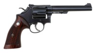 First Year Smith & Wesson K-22 Masterpiece Hand Ejector Revolver - 2