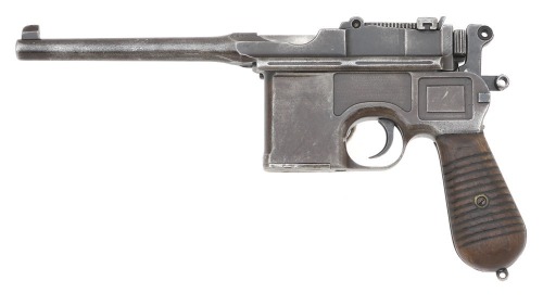 German C96 Semi-Auto Pistol by Mauser Oberndorf