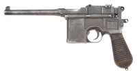 German C96 Semi-Auto Pistol by Mauser Oberndorf