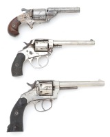 Three Vintage Revolvers