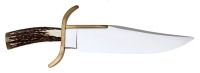 A.G. Russell Large Brass Back Bowie