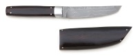 Custom Damascus Tanto by Lee