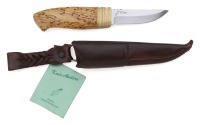 Custom Swedish Forester Knife By F&auml;ll&aring;s