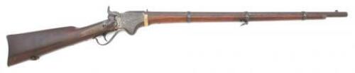 Early Spencer Repeating Civil War Rifle in the Ohio Sharpshooter/Copeland Range with Post-War Identification