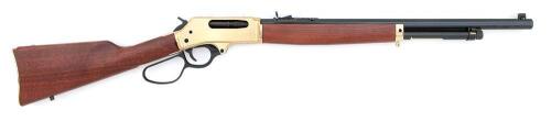 Henry 45-70 Brass Lever Action Rifle