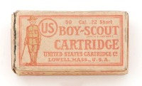 Vintage Boy Scout .22 Short Cartridges
