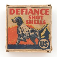 Collectible Defiance US Cartridges Co. Shotshell Box