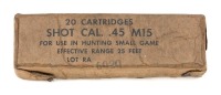 Vintage 45 Caliber M15 Cartridges