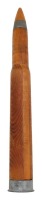 WWII USN 3' Wooden MK6 Artillery Training Shell