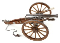 Spanish Made Miniature Napoleon Cannon with Carriage