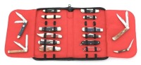Cased Collection of Pocketknives
