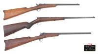 Lot of Three Belgian Single Shot Rifles