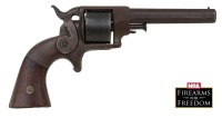 Pair of Allen & Wheelock Sidehammer Rimfire Single Action Revolvers