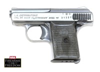 Lot of Three Guns, German/L.A. Distributors Model 11, Sundance Industries Model A-25, & Jennings Model J-22 Semi-Auto Pistols