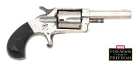 Lot of Four Antique Guns, American Single Action Pocket Revolvers Dreadnaught, Bang Up No.2, Pioneer Models & Marquis de Lorne - 4